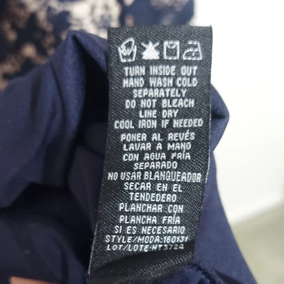 Ronni Nicole Navy Lace Midi Dress - Picture 11 of 11